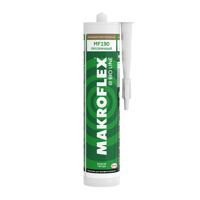 Клей Makroflex Bio Line MF190 прозрачный (0,28 кг)